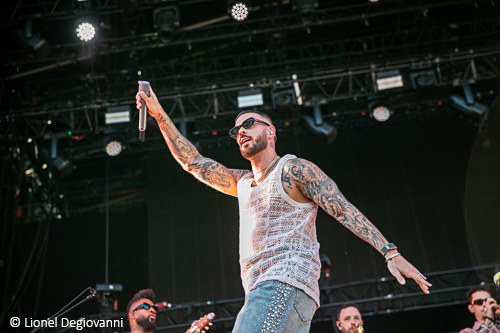 Joe Bel, Matt Pokora, Luiza en concert